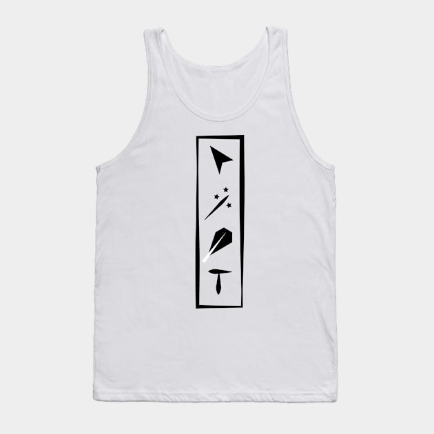 Icon Pack Doodle Art Tank Top by VANDERVISUALS